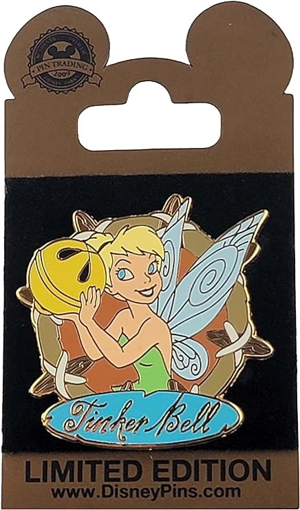 item Disney Pin - Gold Card Collection - Fairies - Tinker Bell 71ektp-ozwl-ac-sy741-jpg