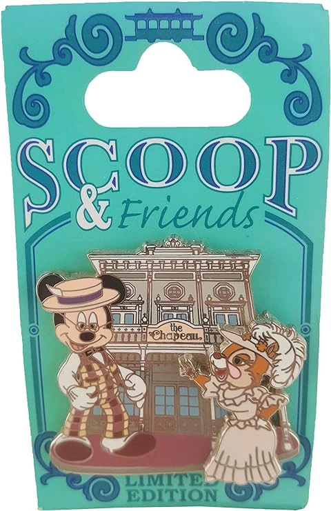 item Disney Pin - Scoop and Friends - Scoop and Eunice McGillicutty 8140y1c2phl-ac-sy741-jpg