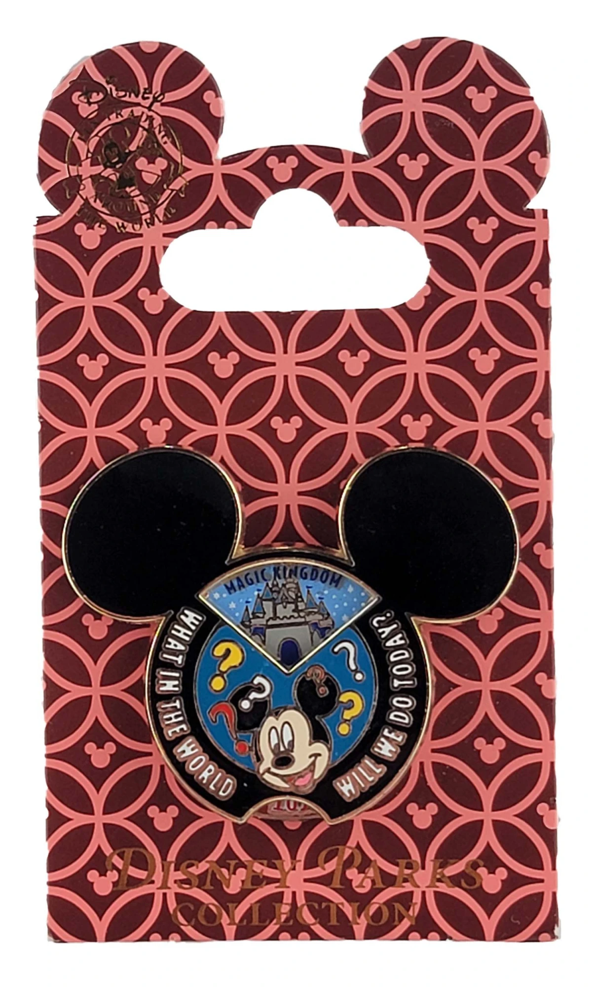 item Disney Pin - Create-A-Pin - What In the World Will We Do Today? - Disney's Hollywood Studios Variant (Spinner) 65916