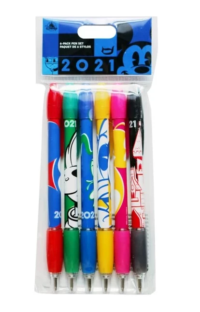 item Disney Parks Ink Pen Set - Mickey Mouse and Friends 2021 2021 Ink Pen Set