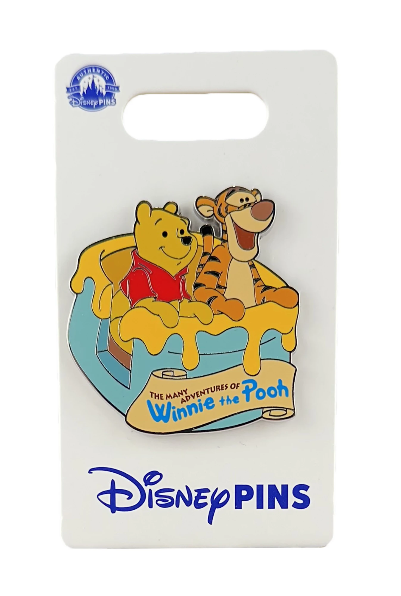 item Disney Pin - Pooh and Tigger - Many Adventures of Winnie the Pooh - Ride Car 164358