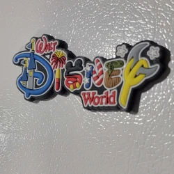 item Disney Parks - Soft Touch Refrigerator Magnet - Walt Disney World - Letters Walt Disney World Letters Soft Magnet 2