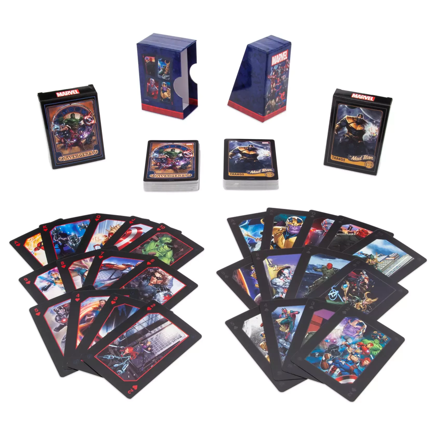 products Heros and Villians - Marvel Playing Cards - 2 Pack