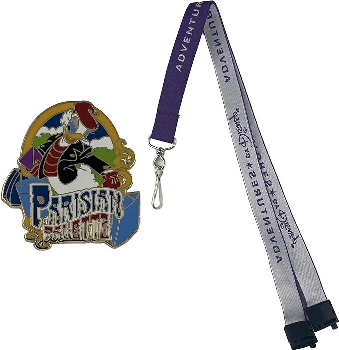 item Adventures By Disney Pin - Land of Eternal Knights - Parisian Palette - Daisy Duck 710sm-3mcis-ac-sx679-jpg