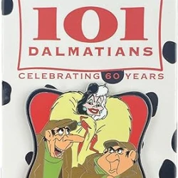 item Disney Pin - 101 Dalmatians - 60th Anniversary - Cruella De Vil 143544