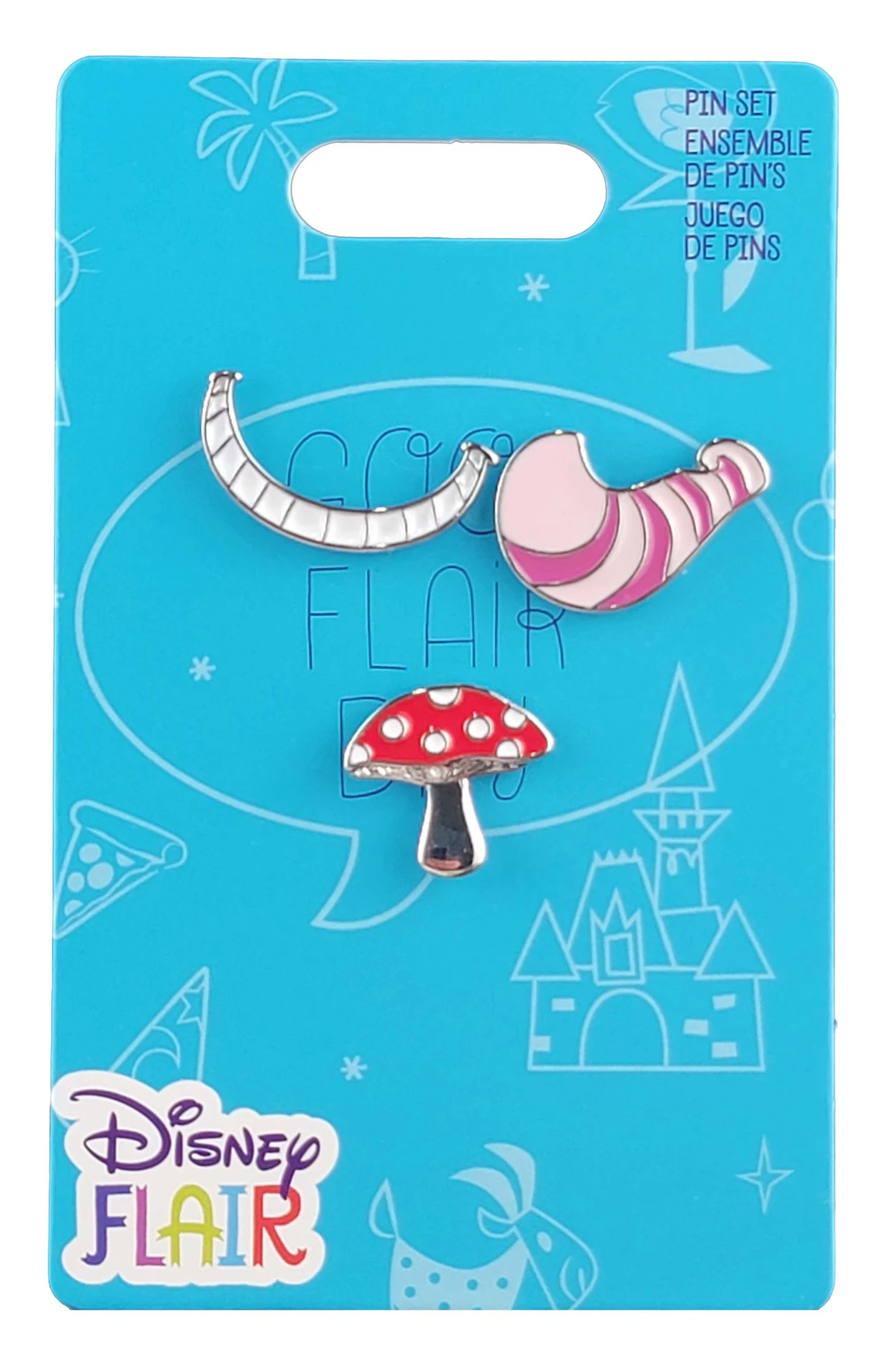 item Disney Pin - Disney Flair - Cheshire Cat Set Cheshire Flair