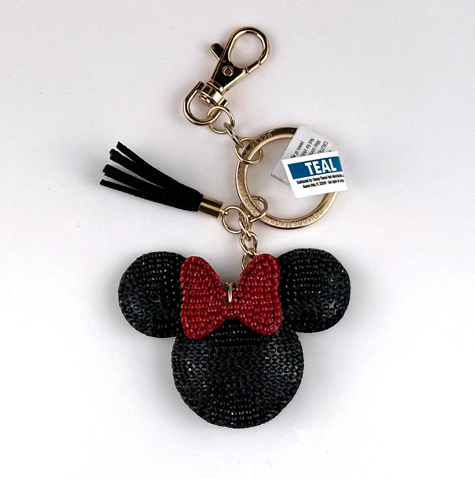 item Disney Keychain - Minnie Mouse Jeweled minnie jeweled keychain