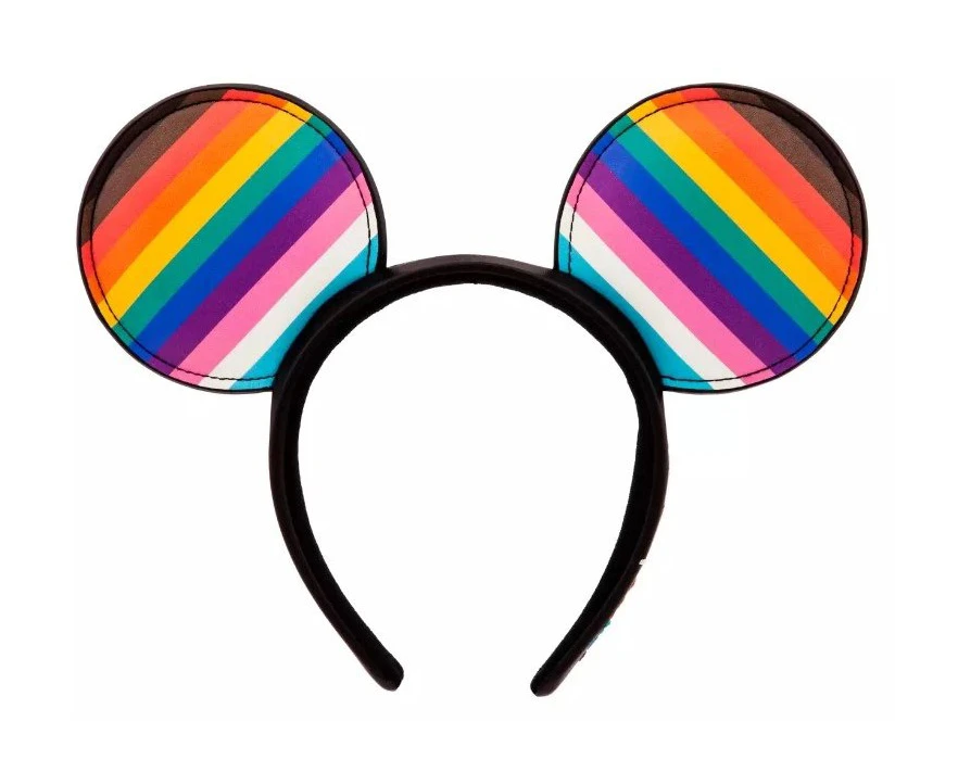 products Disney Parks - Mickey Mouse Ears Headband - 2023 Rainbow Pride Collection