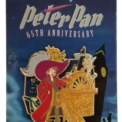 item Disney Pin - Peter Pan 65th Anniversary Collection - Peter Pan, Tinker Bell, and the Jolly Roger 126987a.webp