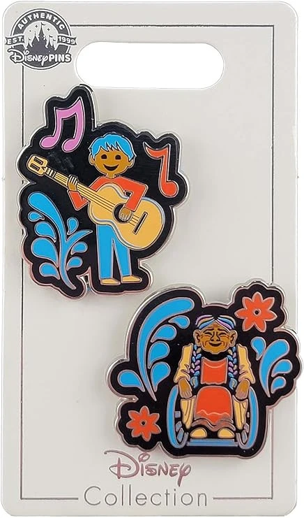 item Disney Pin - Coco - Miguel with Guitar - Mama Coco in Wheelchair 71043f2uopl-ac-sy741-jpg