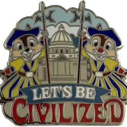 item Adventures By Disney Pin - Lets Be Civilized - Chip and Dale 71aeeckstts-ac-sx679-jpg