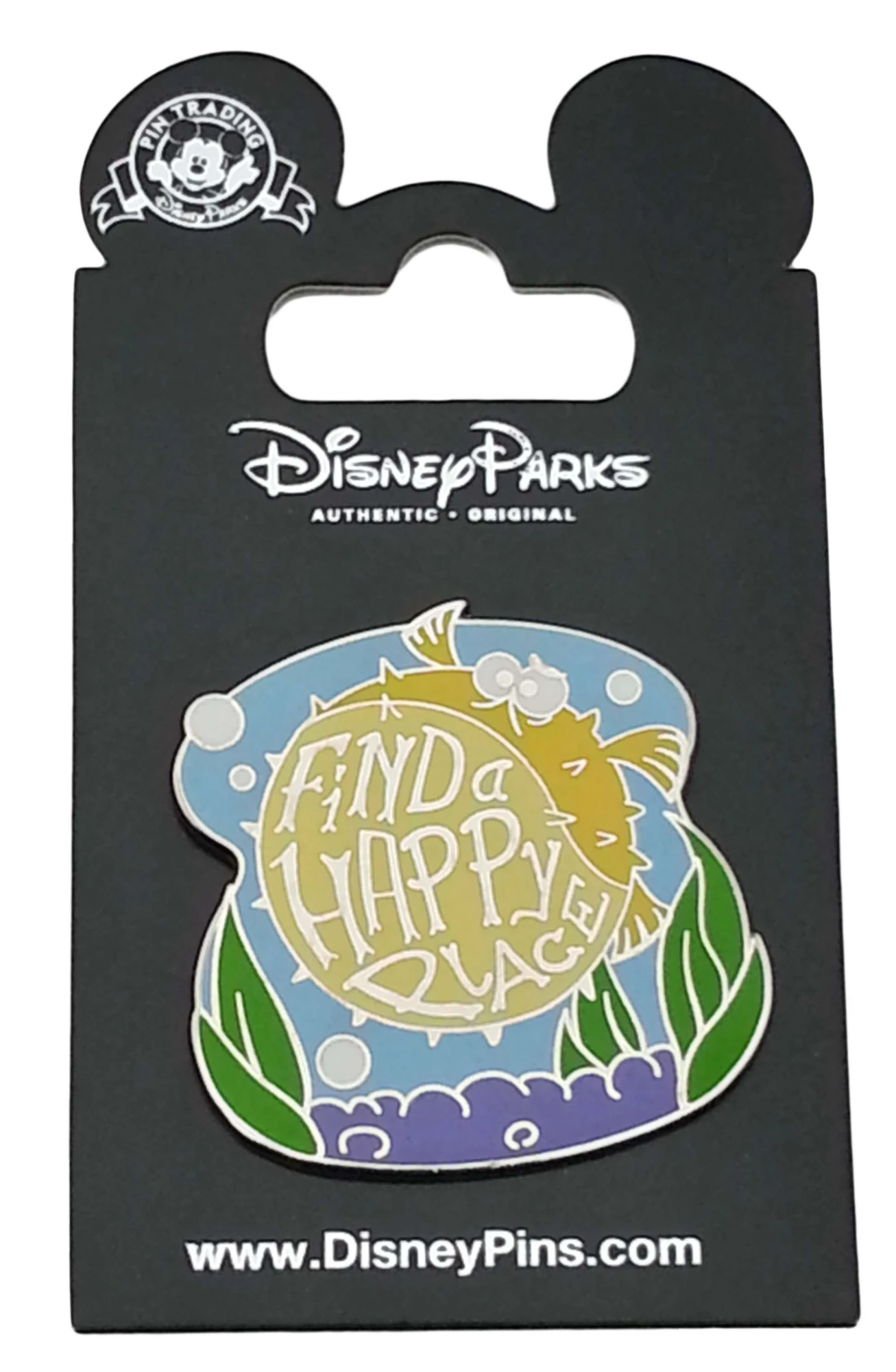 item Disney Pin - Finding Nemo - Bloat Find a Happy Place 114908
