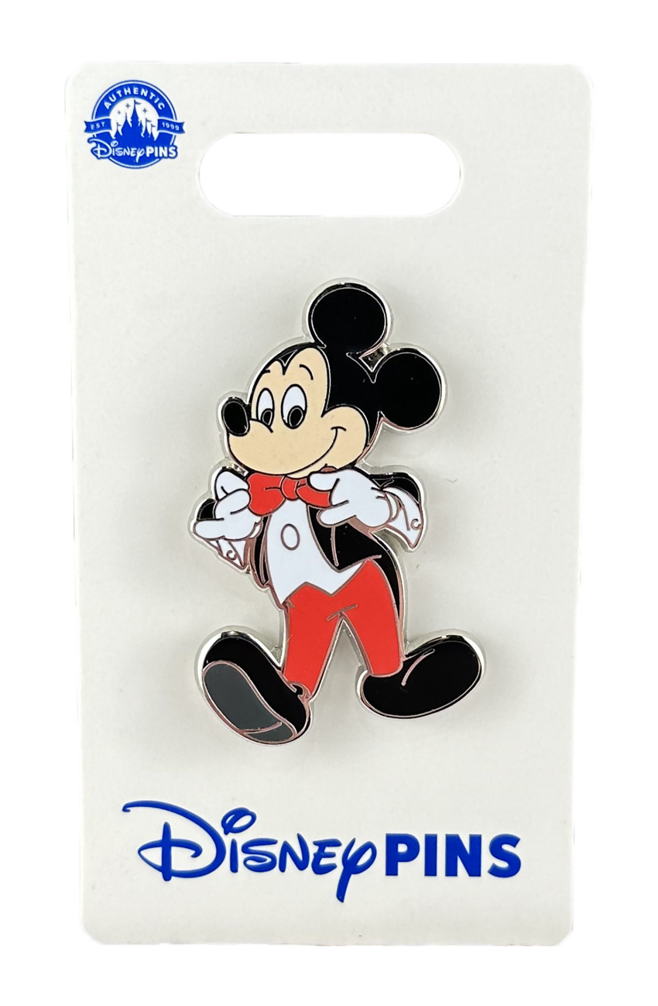 products Disney Pin - Mickey Mouse - Standing in a Tuxedo - Red Bowtie