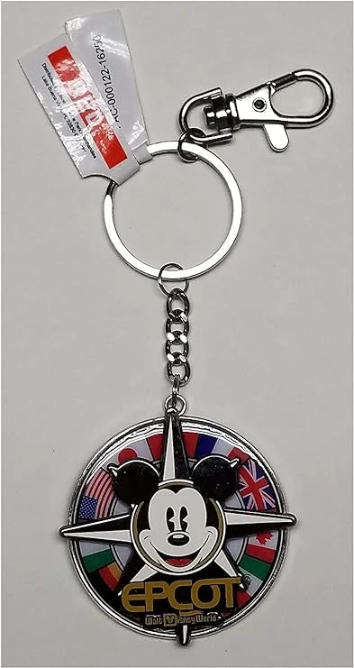 item Disney Parks Keychain - Epcot Compass - Mickey Flags Spinner 81mejk0jjvl-ac-sy741-jpg