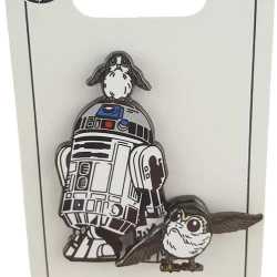 item Disney Pin - Star Wars - R2-D2 and Porg Swivel 61whosq6l0l-ac-sy741-jpg