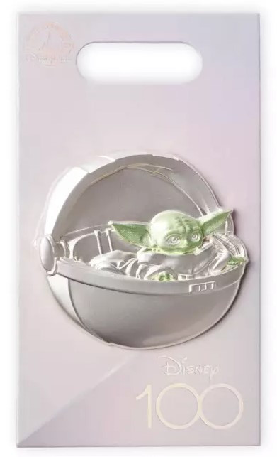 products Disney Pin - Disney 100 Celebration - Platinum - Grogu