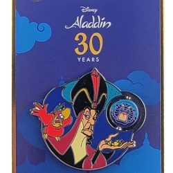 item Disney Pin - Aladdin - 30th Anniversary - Jafar and Lago 152318