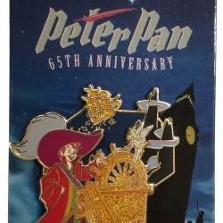 item Disney Pin - Peter Pan 65th Anniversary Collection - Peter Pan, Tinker Bell, and the Jolly Roger 126987.webp