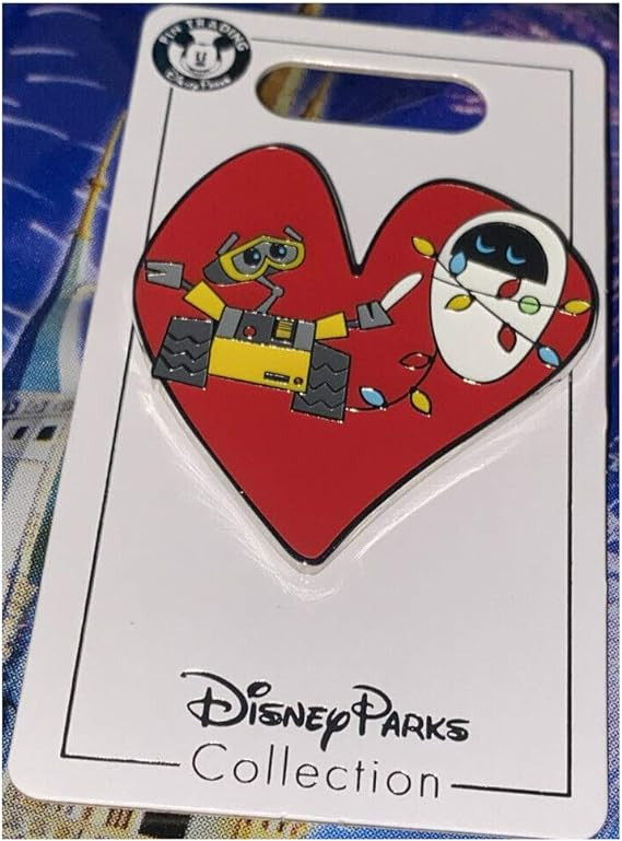 products Disney Pin - Wall-E and Eve - Heart - Valentine’s Day