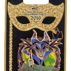 item Disney Pin - Mickey's Not So Scary Halloween Party 2016 - Maleficent Masquerade 118047a