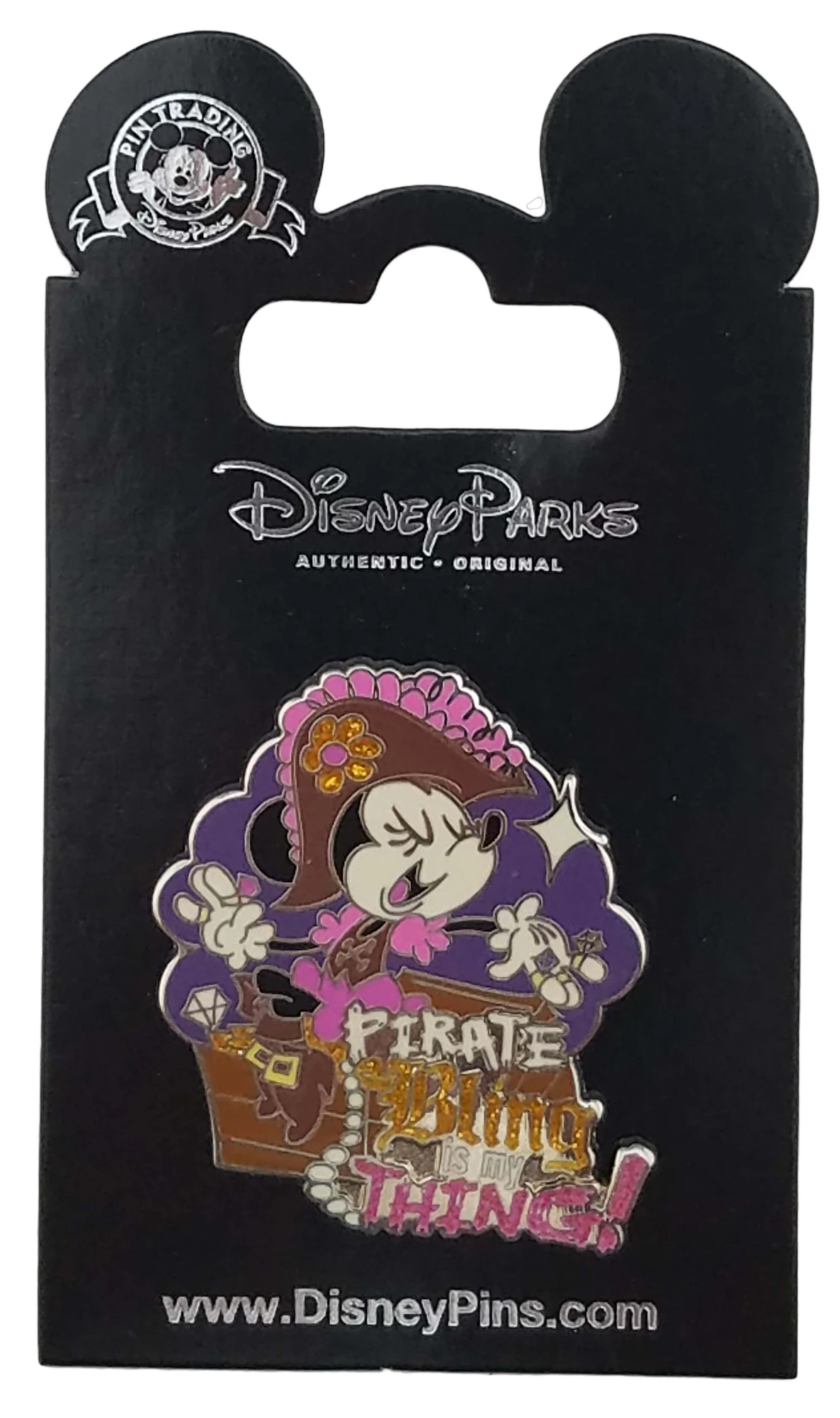 item Disney Pin - Minnie Mouse - Pirate Bling is my Thing 119546