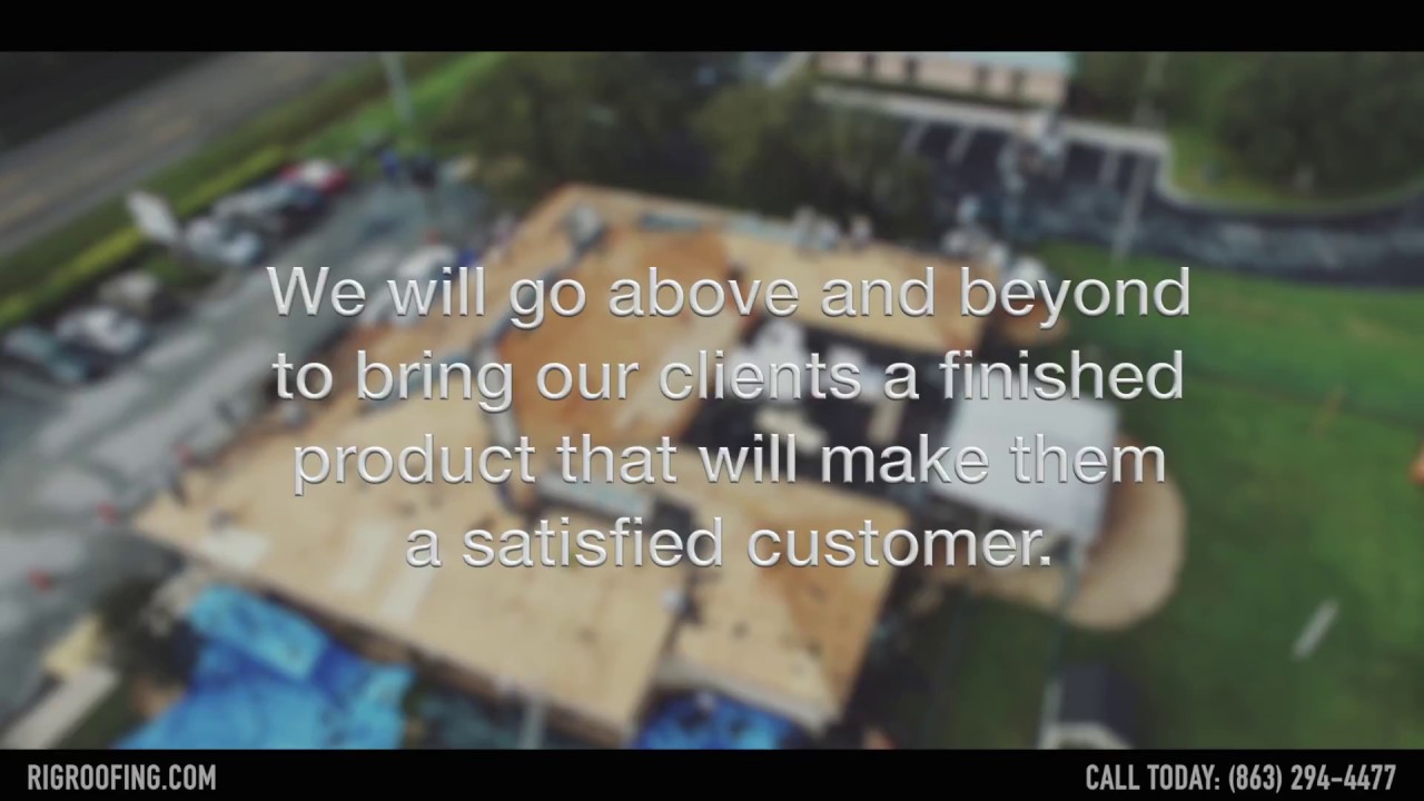 Video: Aerial Video Commercial Roof Replacement at My Pets Animal Hospital in Lakeland, FL by RIG Roofing