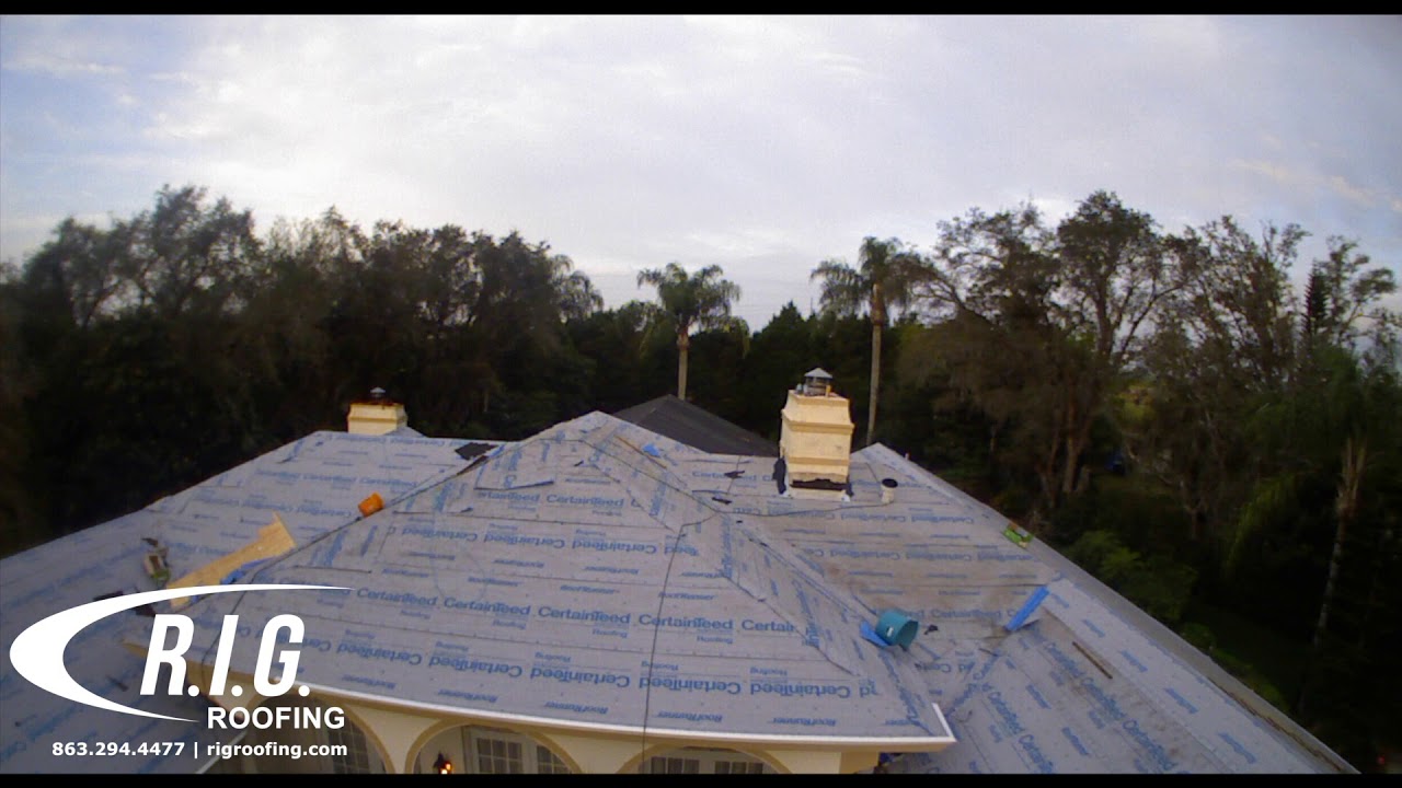 Video: Shingle Roof Replacement Timelapse by RIG Roofing Of Central Florida