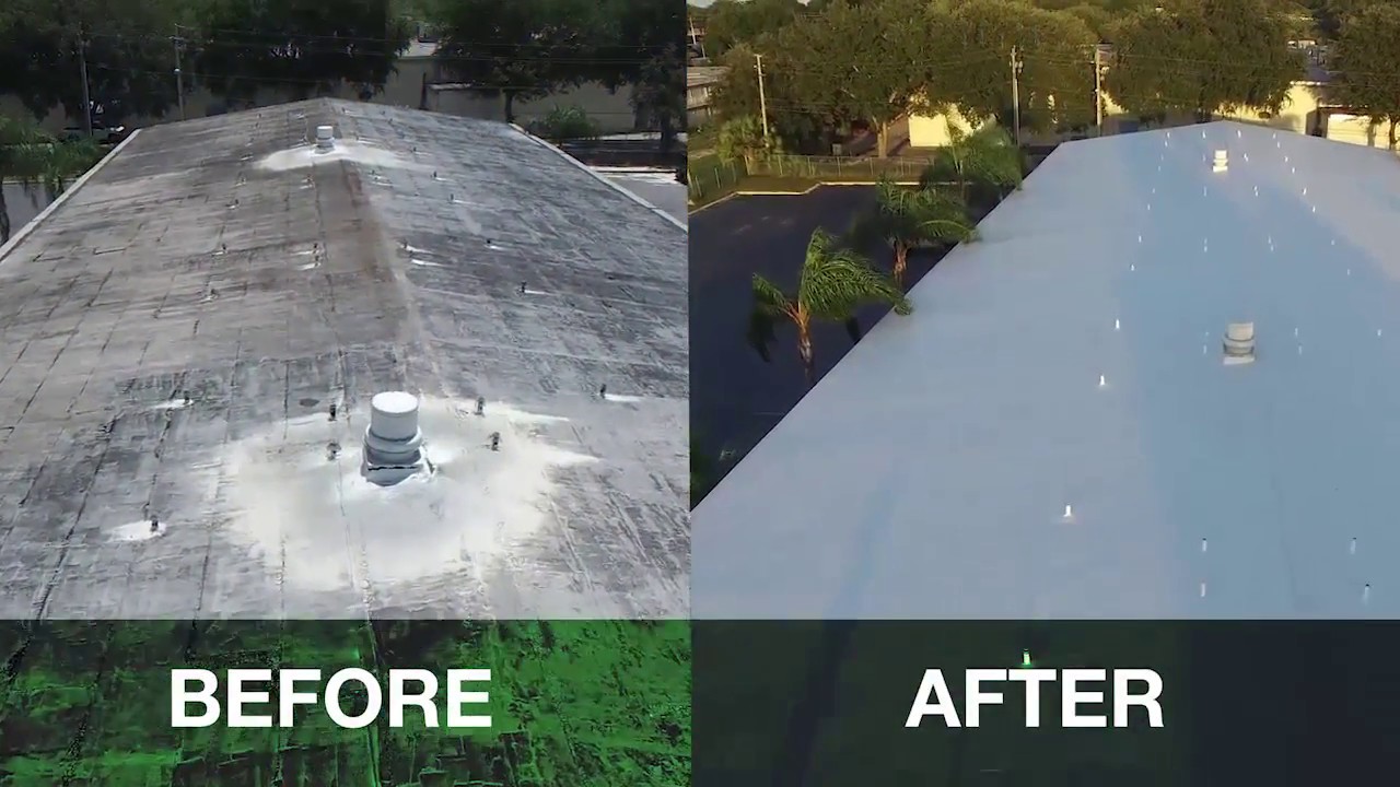 Video: Aerial Video Commercial Roof Replacement at Howard Johnson Hotel in Winter Haven, FL by RIG Roofing