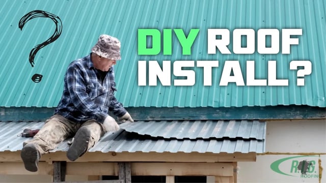Image: Video Thumbnail for DIY Roof Install