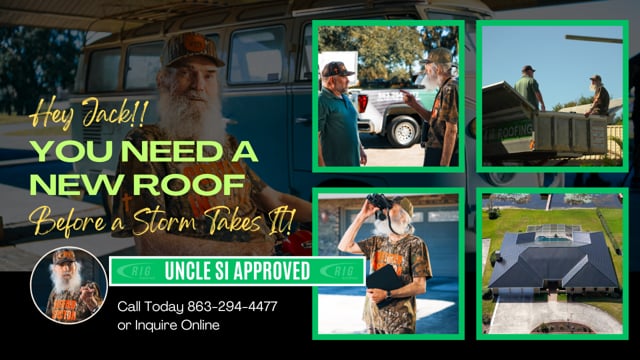 Video: Uncle Si - You Need A New Roof