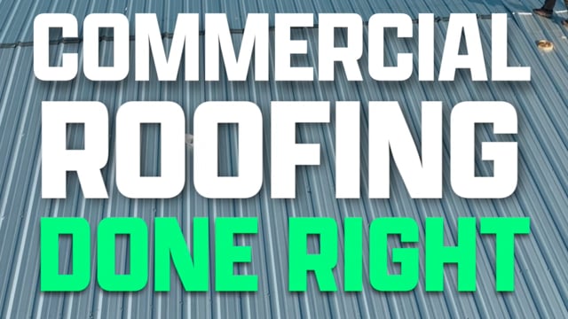 Video for Commercial Roofing