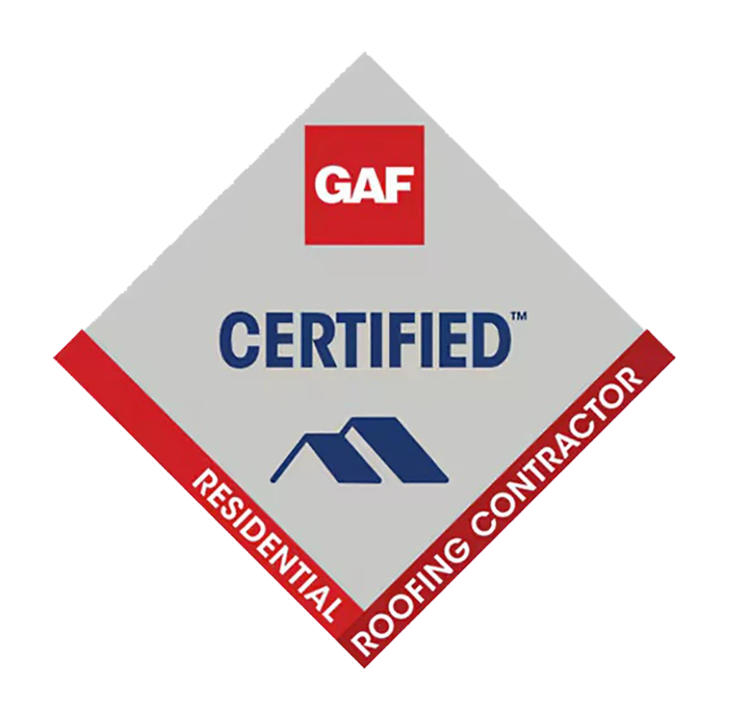 Logo: RIG Roofing is a GAF Certified Installer