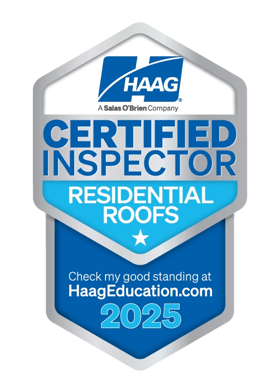 Image Logo: HAAG Certified Residential Roof Inspector