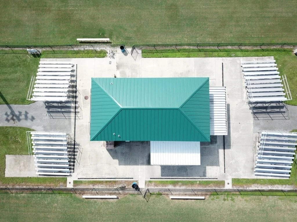 Image: New Standing Seam Metal Roof at Sertoma Park in Winter Haven