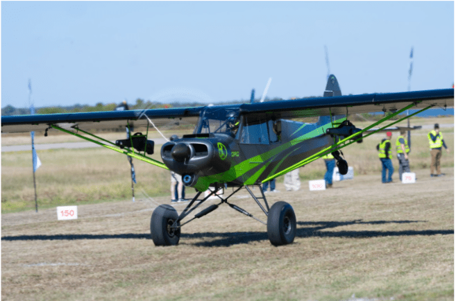 Photo Credit: Kelly Qualls. Luke Spoor in MOAC I, 2019 Legend Aircraft